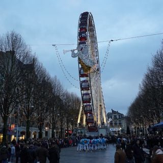 Ferris wheel at Place Drouet-d'Erlon