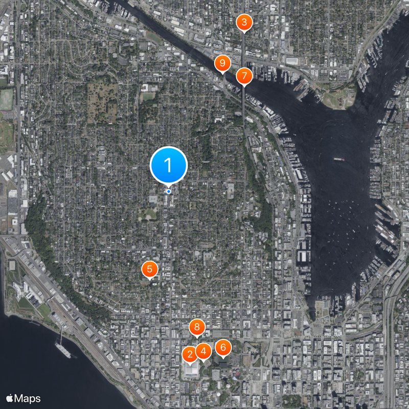 Queen Anne Map