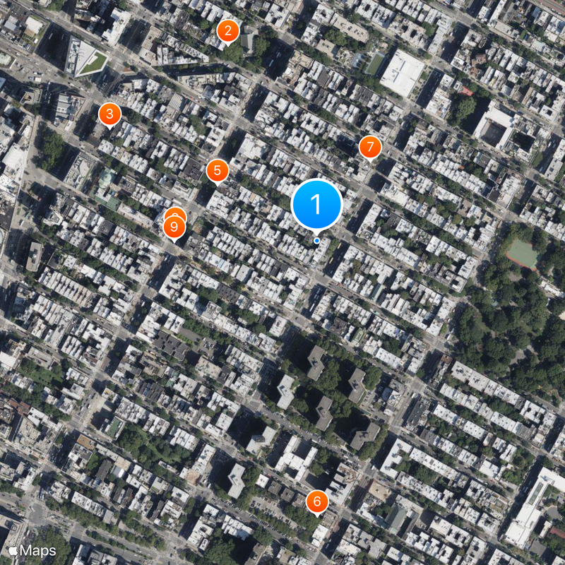 East Village Map