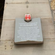 Stadttafel Katholische Pfarrkirche St.Elisabeth