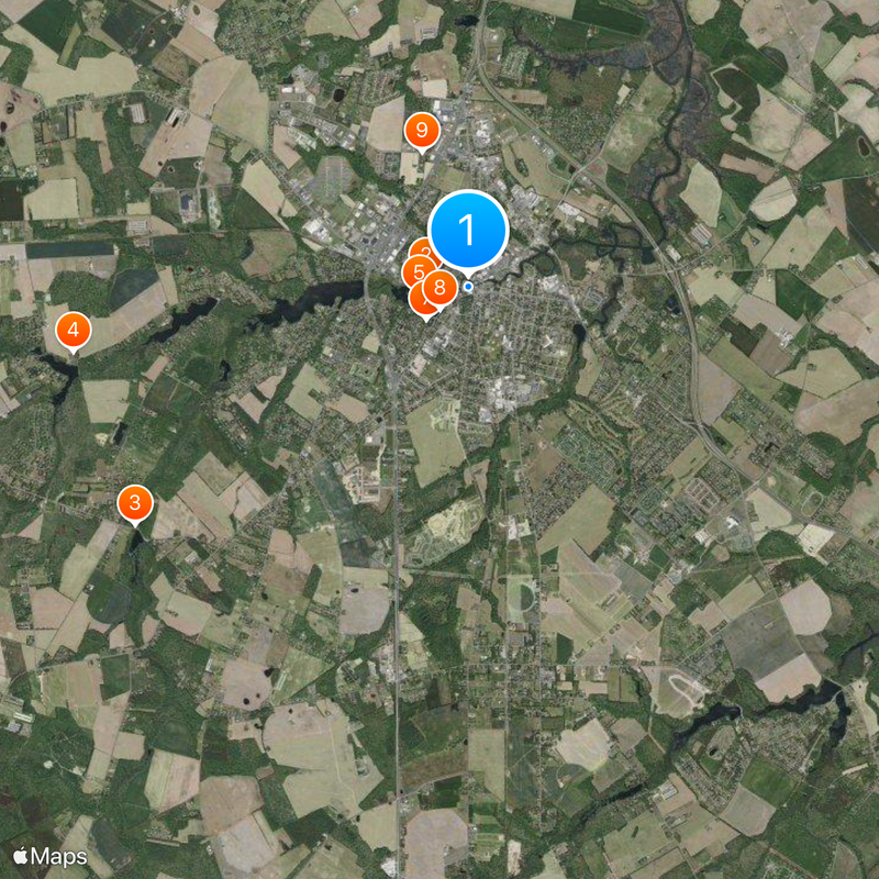 Milford Map
