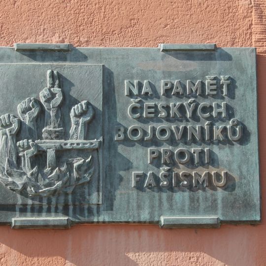 Pamětní deska bojovníků proti fašismu