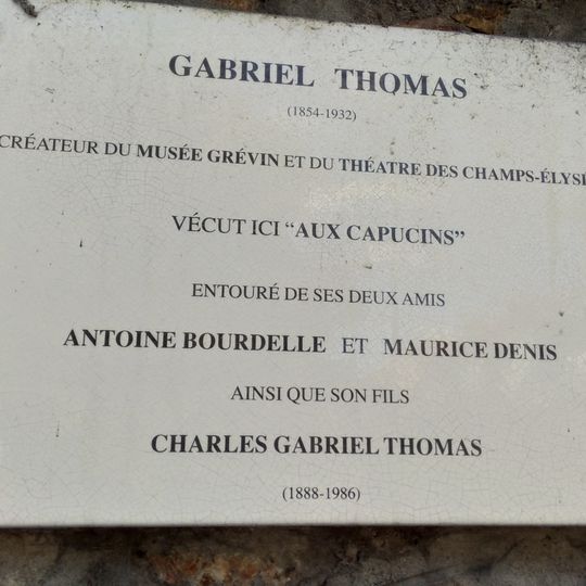 Gabriel Thomas's house