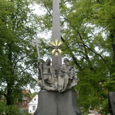 Holy Trinity column in Jesenice
