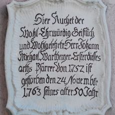 Gedenktafel J. M. Wartberger