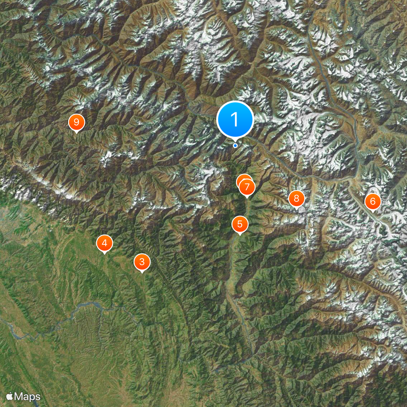 Rohtang Tunnel Carte