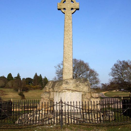 War memorial at Lyndhurst, New Forest