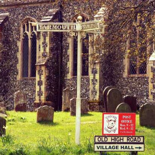Signpost 20 Metres North East Of St Peters Church Tower