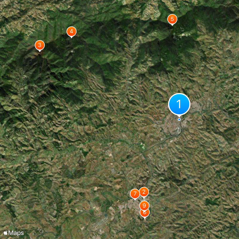 Cruzeiro Map