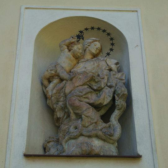 Statue of Virgin Mary in Mladé Buky
