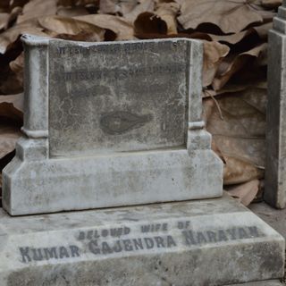 Sabitri Devi's grave