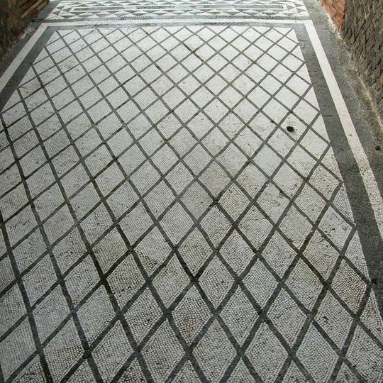 Haus der geometrischen Mosaike