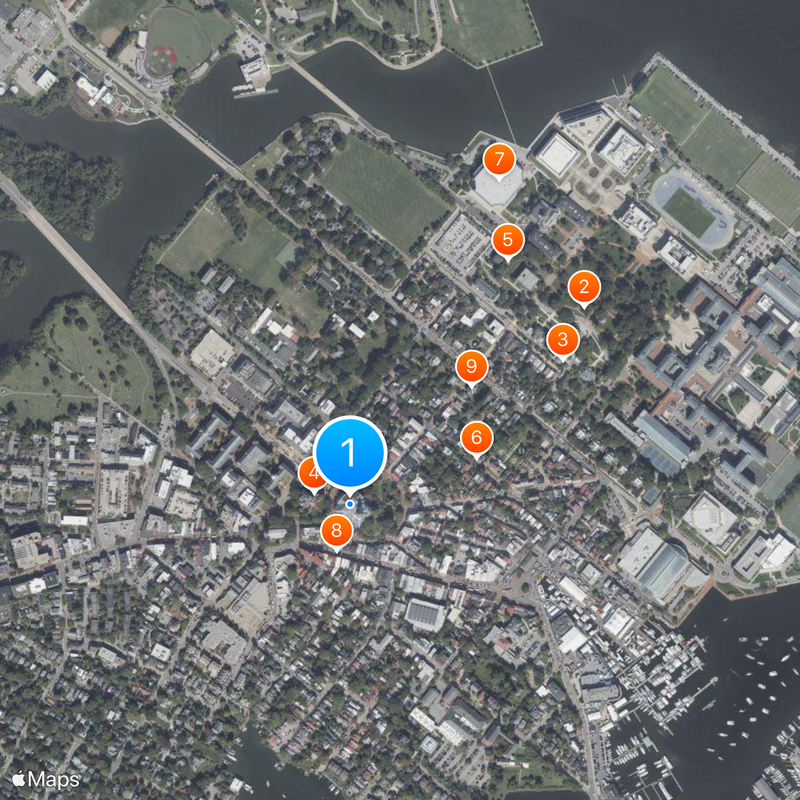 Maryland State House Map