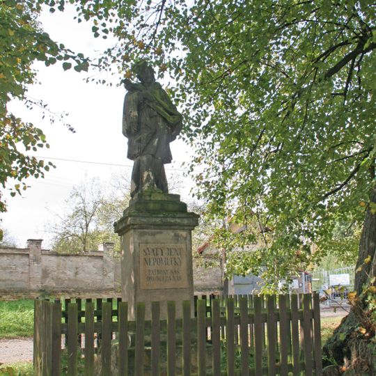 Statue of John of Nepomuk in Žehuň