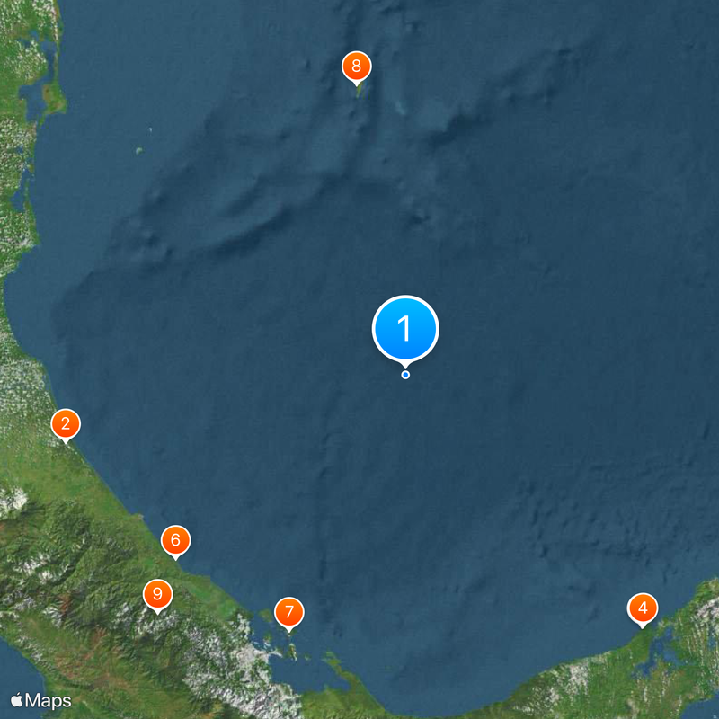 Frontera terrestre entre Colombia y Panamá Mapa
