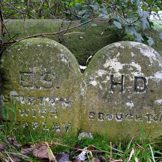 Boundary Stone At Abutment Of Inghey Bridge