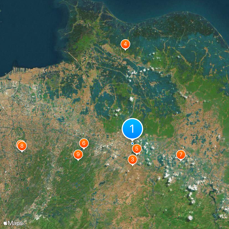 President University Map
