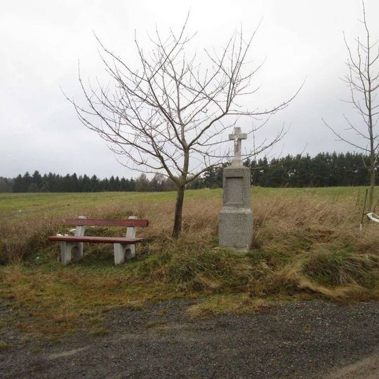 Kříž severně od Všekar