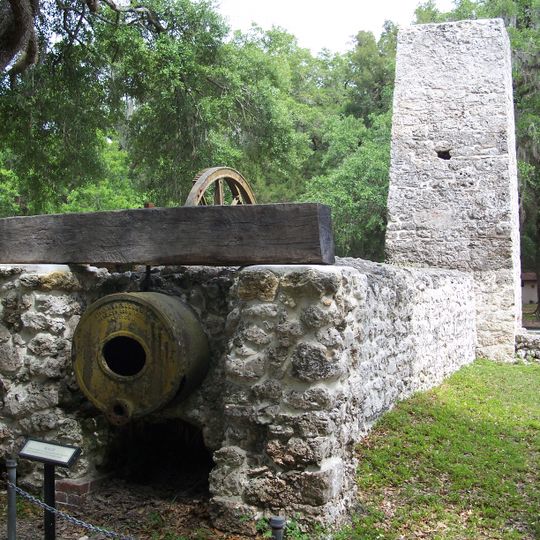Site historique d'État de Yulee Sugar Mill Ruins