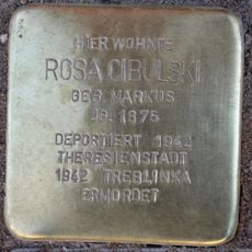 Stolperstein à la mémoire de Rosa Cibulski