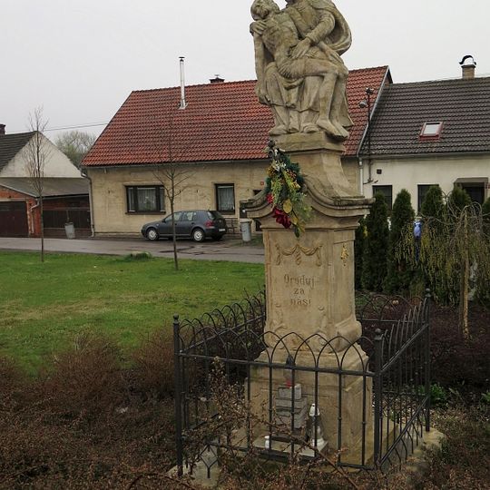 Statue of Pietà in Vysoké Veselí