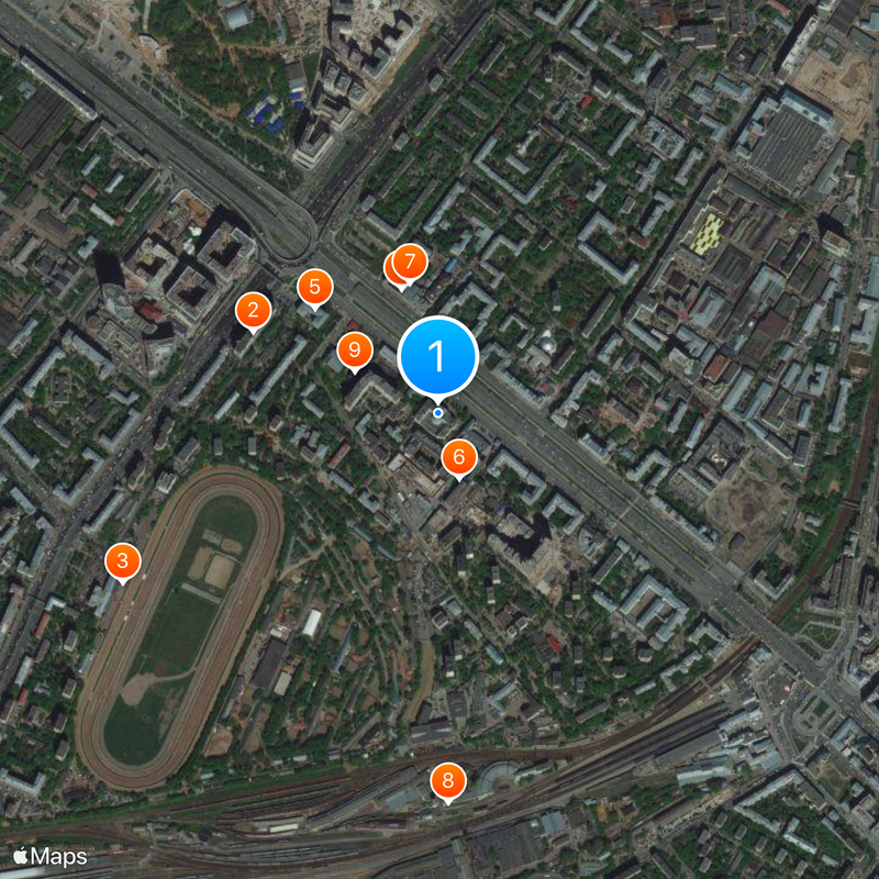 International University in Moscow Map