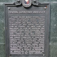 Central Luzon State University historical marker
