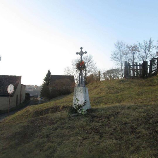 Kříž ve Stříbře v ulici V Lipkách