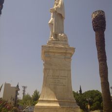Statue of Giovanni Battista Serpieri, Lavrio
