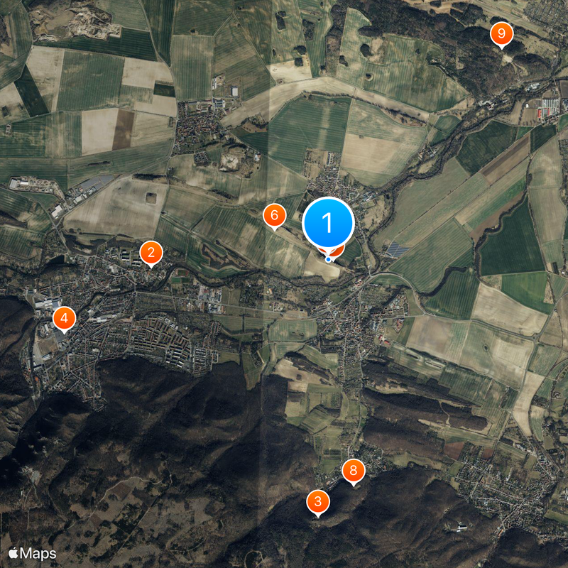 Teufelsmauer Map