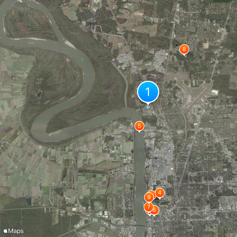 Southern University Map