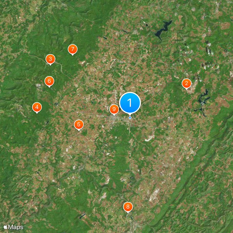 State Correctional Institution – Laurel Highlands Map