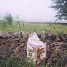 Milestone, exNR, north of Selset Resr