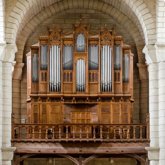 Orgue de tribune de l'église Saint-Hilaire le Grand