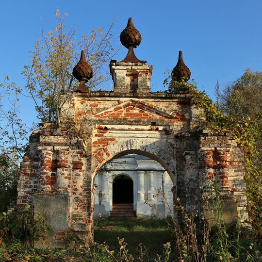 Ограда с воротами