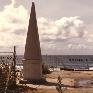 Initial Point of Boundary Between U.S. and Mexico