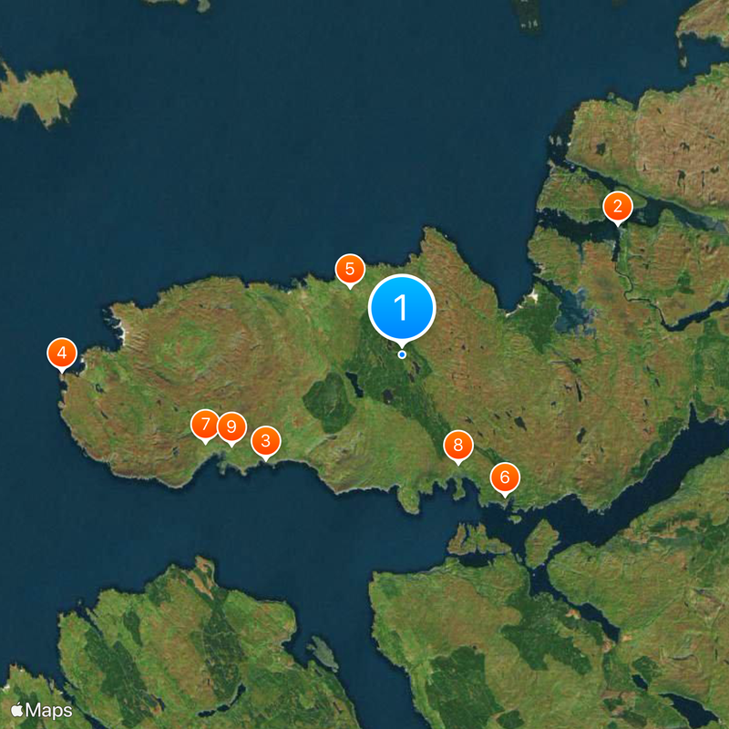 Ardnamurchan Map