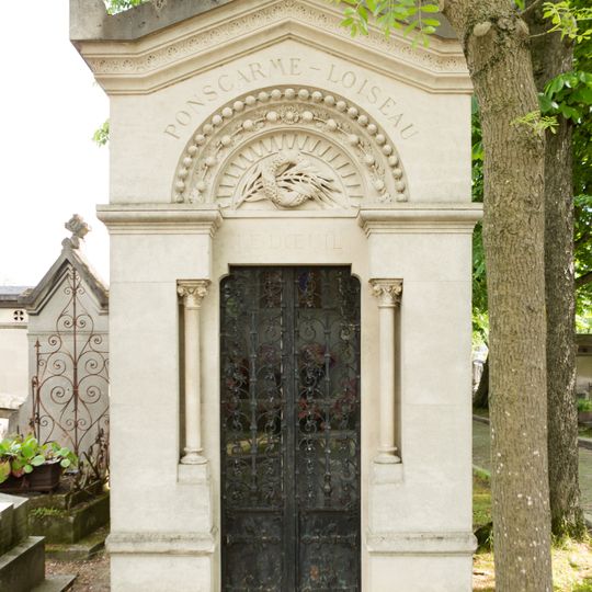 Grave of Ponscarme-Loiseau