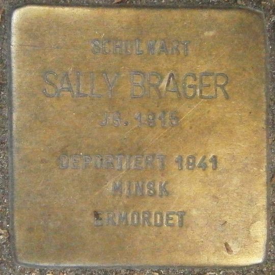 Stolperstein für Sally Brager