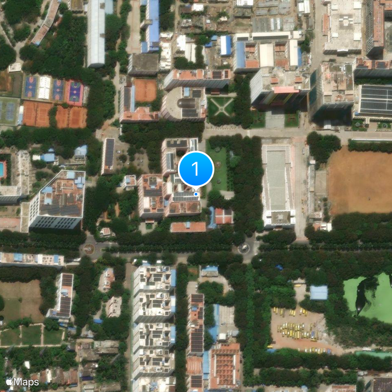 SRM Institute of Science and Technology Map