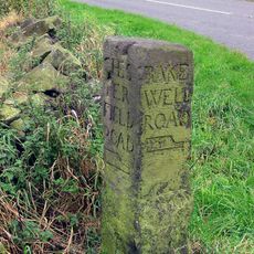 Guidestone, Darley Road, E of Gladwin's Mark at jct with Alicehead Road