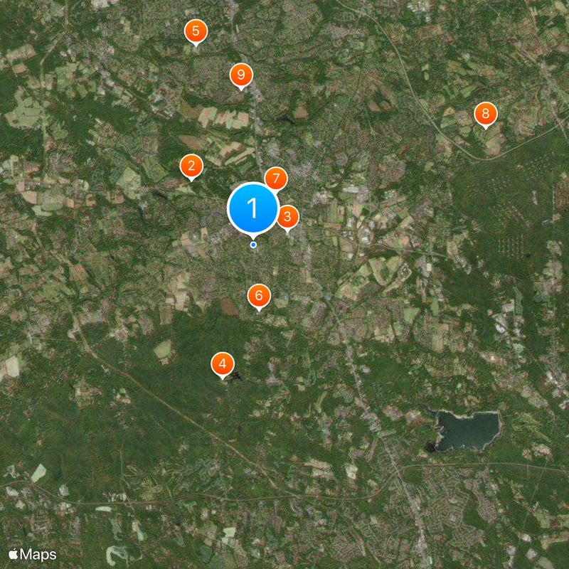 Freehold Township Mapa