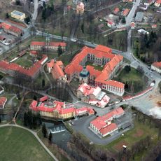 Lávka přes Střelu u kláštera Plasy