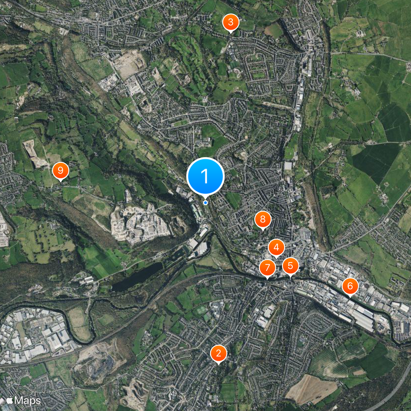 Brighouse Map