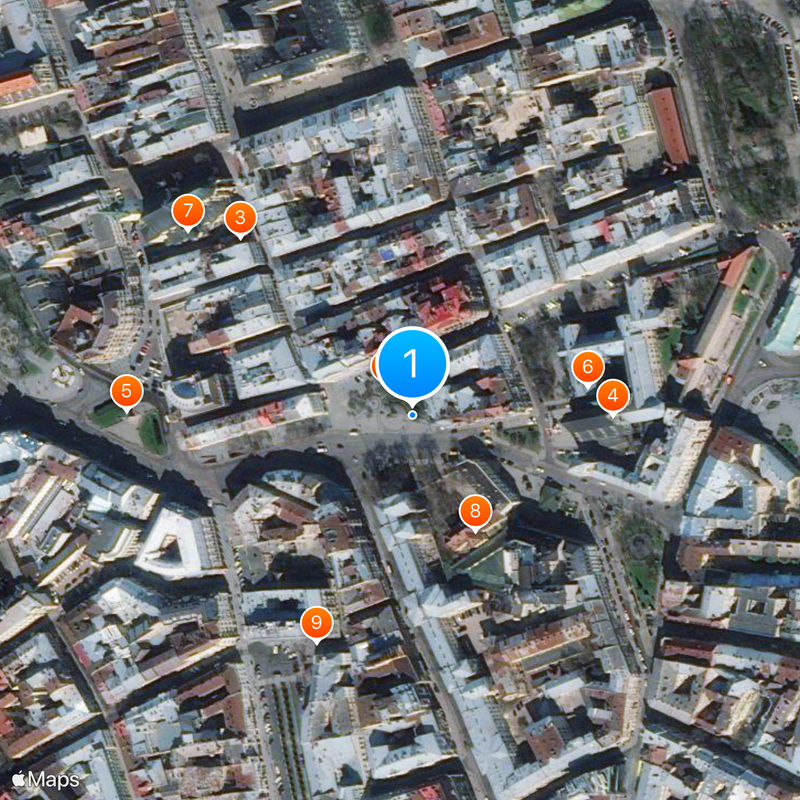 Lvov Ghetto Map