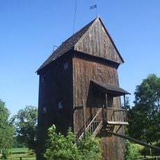 Post mill in Pępowo