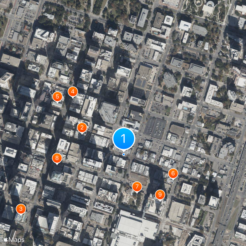 Sixth Street Map
