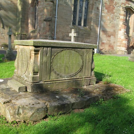 Hooper Memorial About 10 Metres South Of Tower Of Church Of St Cassian