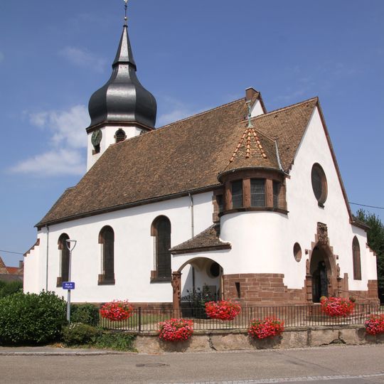 Lutheran church in Sessenheim