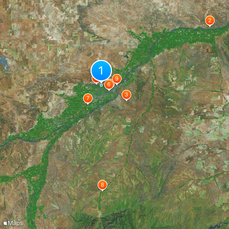 Rocky Mountain College Map